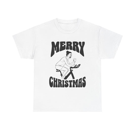 Merry Christmas Chaotic Christmas Graphic T-Shirt | Funny Holiday Shirt | Cozy Comfort Colors | Unisex Christmas Gift for Men & Women Holiday Humor