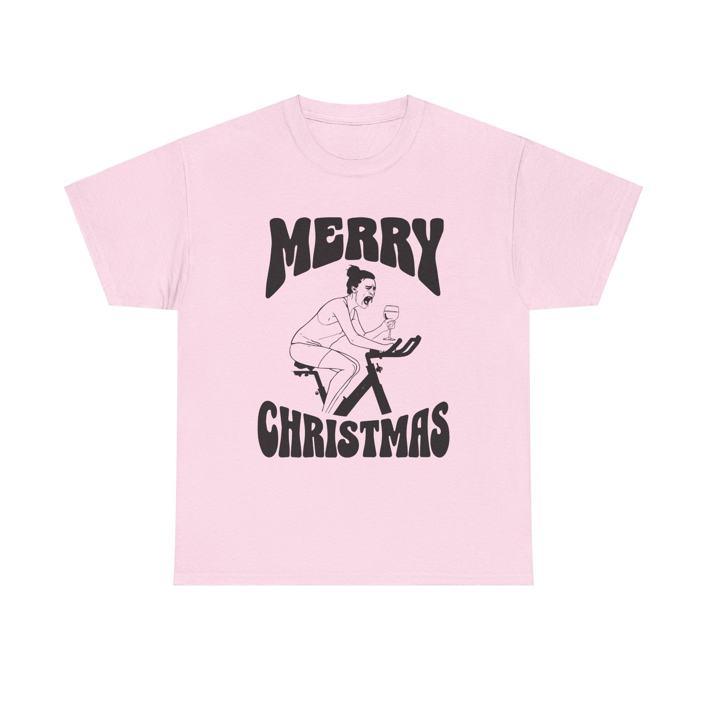 Merry Christmas Chaotic Christmas Graphic T-Shirt | Funny Holiday Shirt | Cozy Comfort Colors | Unisex Christmas Gift for Men & Women Holiday Humor